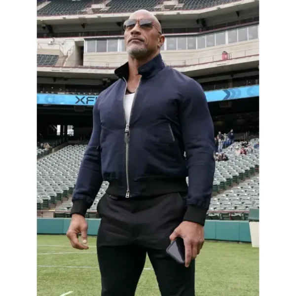 Dwayne Johnson XFL 2023 Bomber Jacket