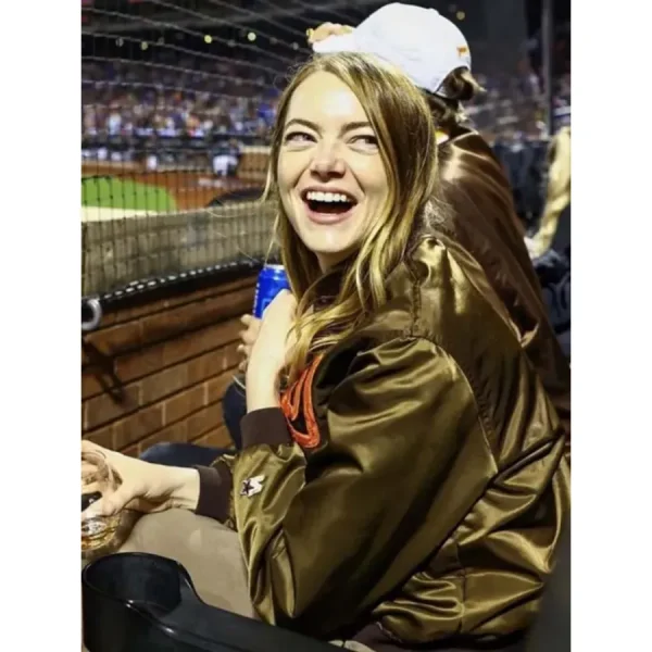Emma Stone San Diego Padres Jacket