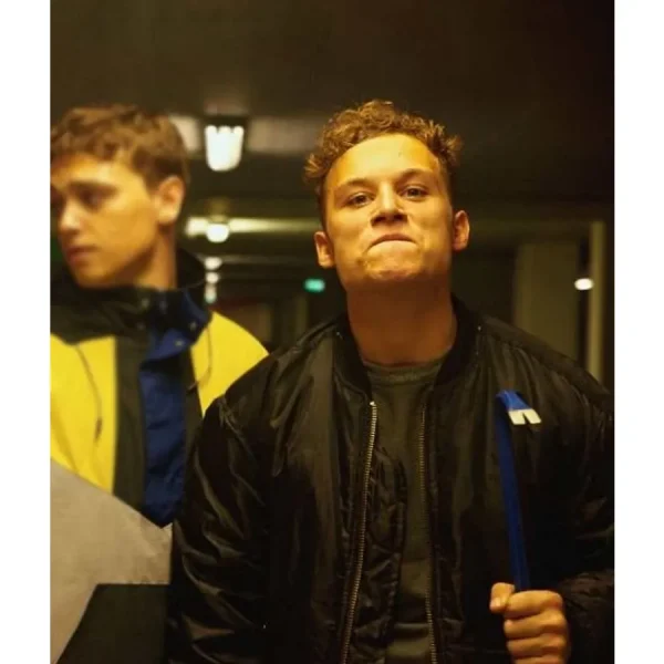 Here Are the Young Men Finn Cole Black Jacket