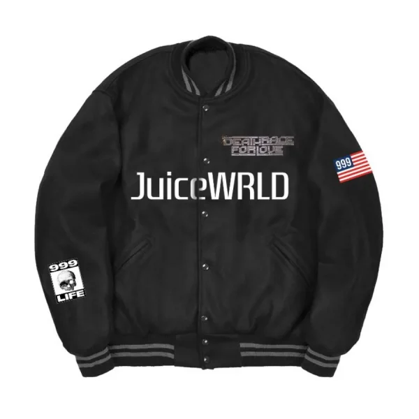 Juice Wrld 999 Life Death Race For Love Varsity Jacket