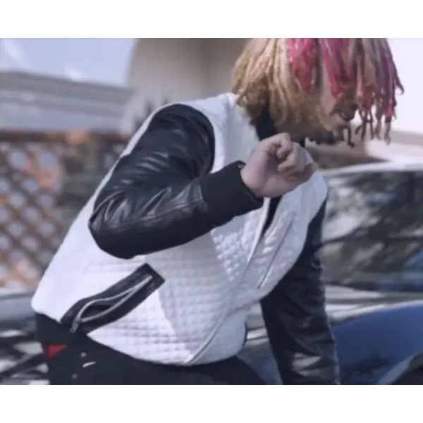 Lil Pump Flex Like Ouu Quilted Bomber Jacket