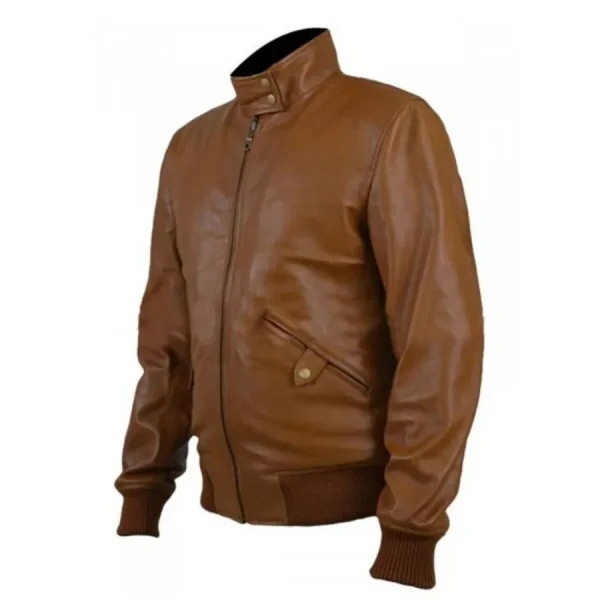Narcos Steve Murphy Brown Leather Jacket