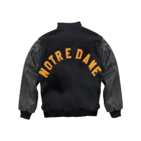 Notre Dame Rudy Irish Varsity Jacket