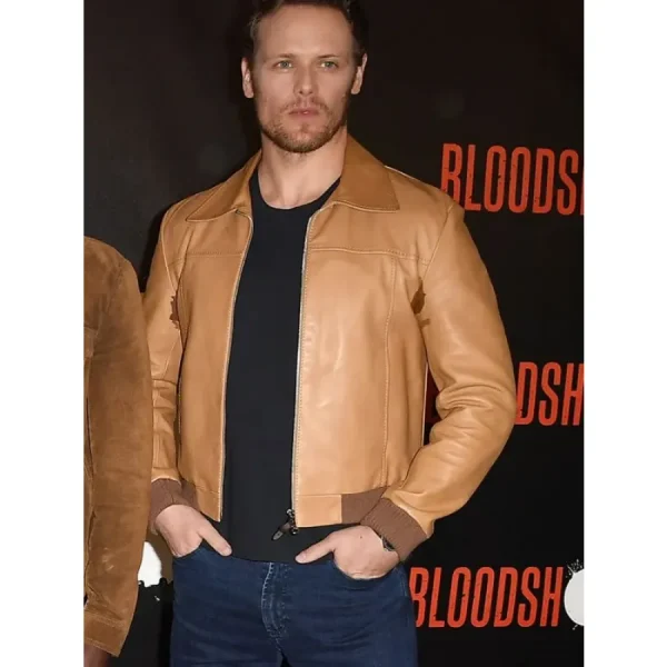 Sam Heughan Bloodshot Premiere Jacket