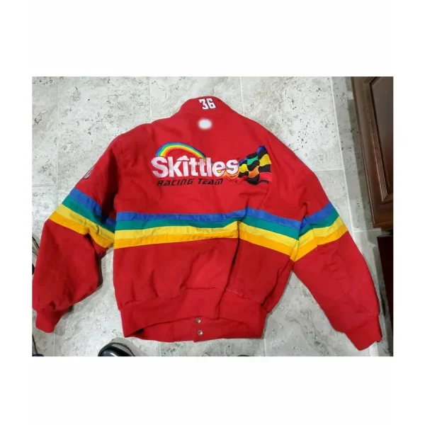 Skittles Racing Red Jacket