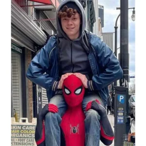 Spiderman No Way Home Drug Dealer Blue Jacket