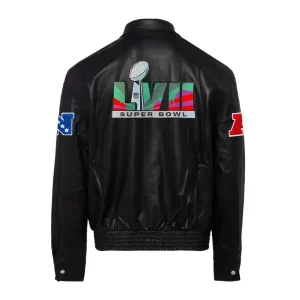 Super Bowl LVII Leather Bomber Jacket Replica
