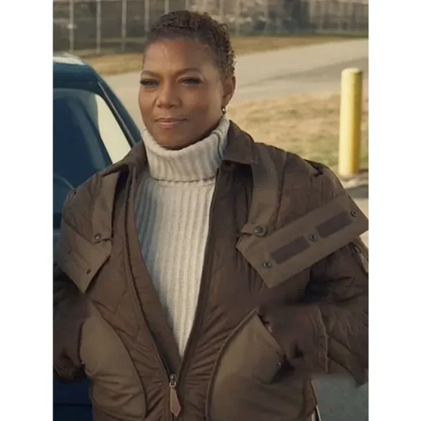 The Equalizer Robyn McCall S02 Brown Hooded Jacket