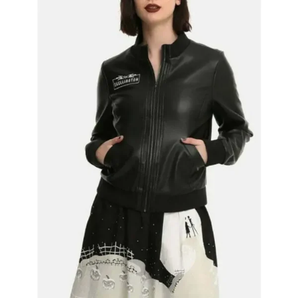 The Nightmare Before Christmas Leather Jacket
