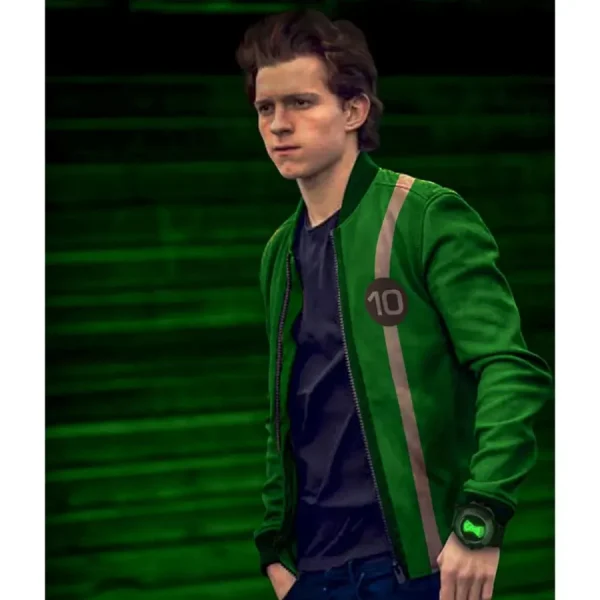 Tom Holland Ben 10 Green Jacket