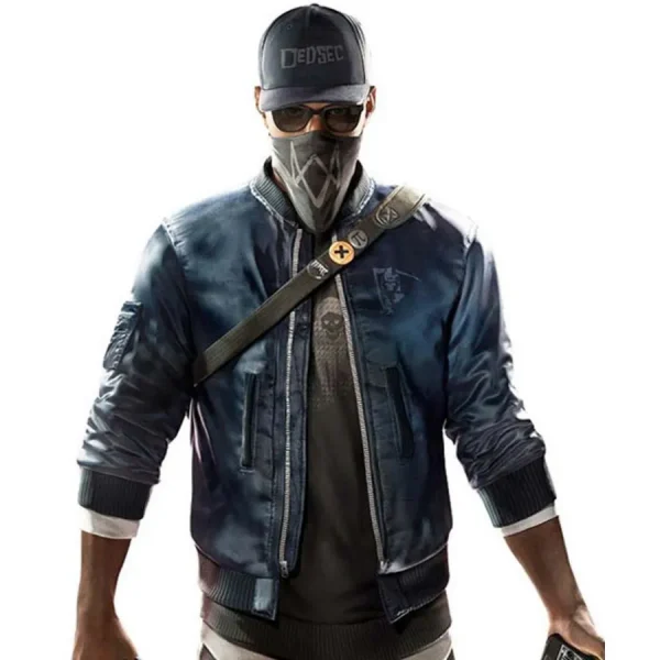 Watch Dogs 2 Marcus Holloway Bomber Jacket