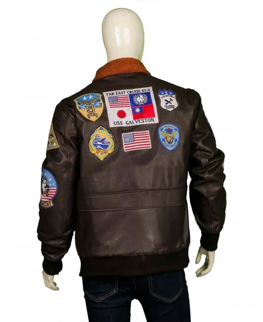 Tom Cruise Top Gun Jacket Replica Back